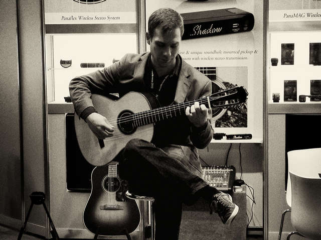 Patrick Haupt - guitarist and guitar teacher in the year 2013