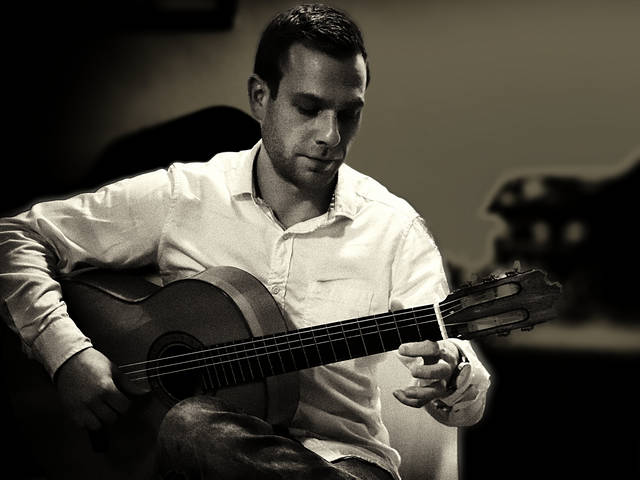 Patrick Haupt - guitarist and guitar teacher in the year 2017