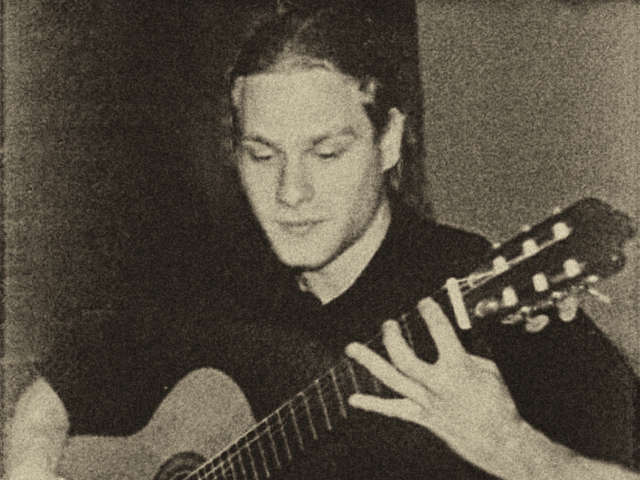 Patrick Haupt - Gitarrist und Gitarrenlehrer im Jahr 2001